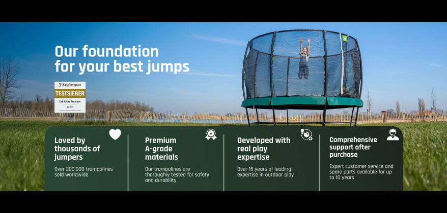 Buy a trampoline | Wide range