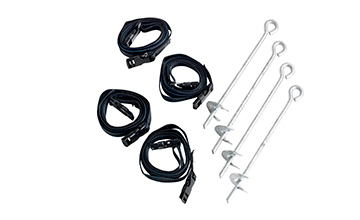 Trampoline anchor kits