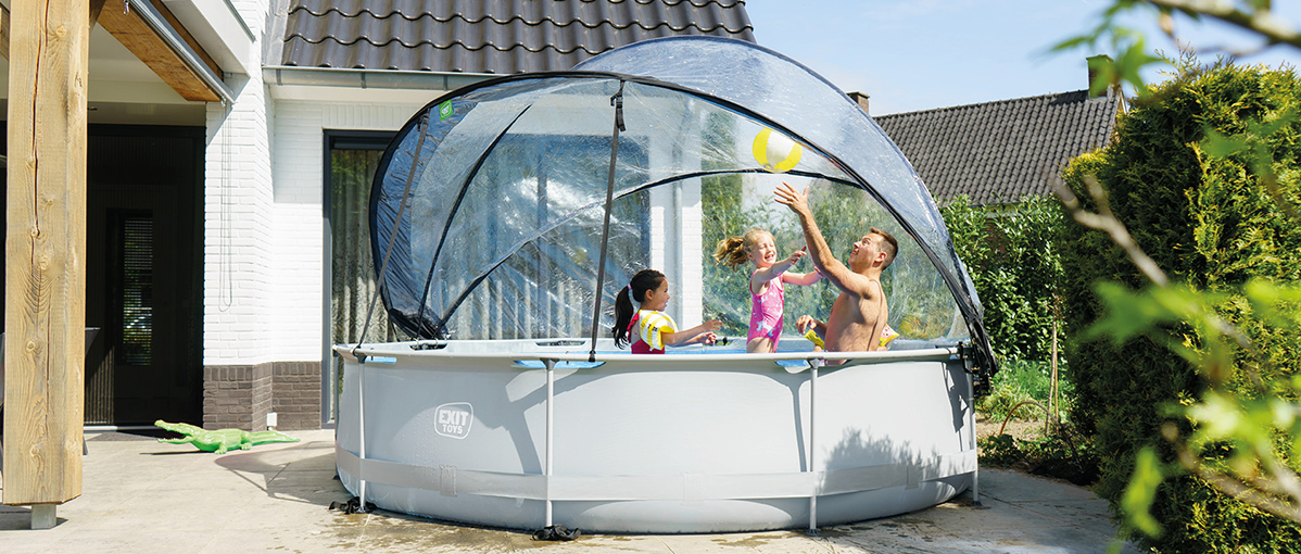 Does an EXIT swimming pool dome or canopy fit my Bestway swimming pool?