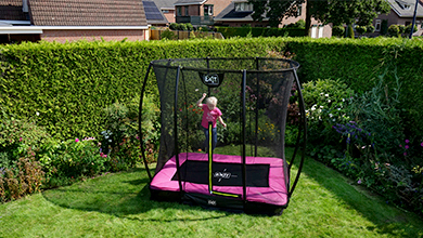 An inground or groundlevel trampoline?