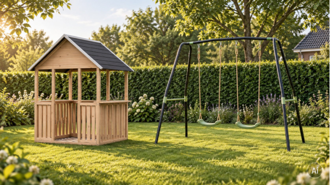 Welk speeltoestel past bij jouw tuin? | EXIT Toys