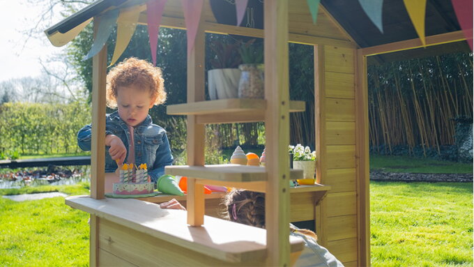Fun roleplay ideas for the Hika wooden Playhouse