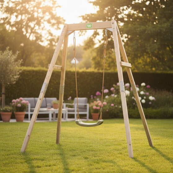 EXIT Silvi wooden swing that grows with you