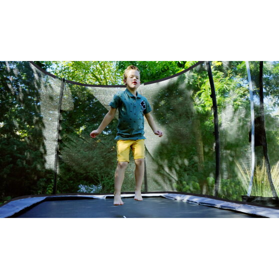 EXIT Elegant Premium trampoline complete set 244x427cm - black