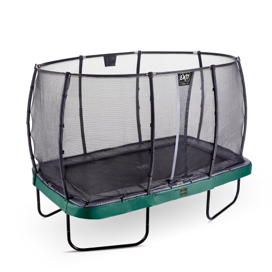 EXIT Elegant Premium trampoline complete set 214x366cm - green
