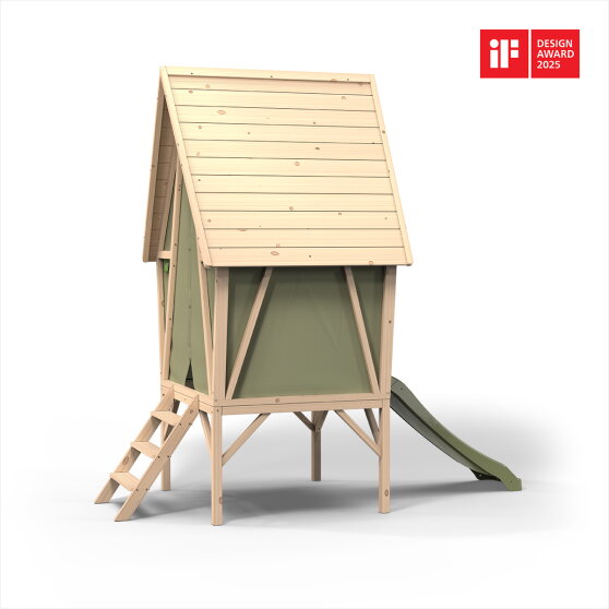 Yuki 300 playhouse with slide EXIT Toys