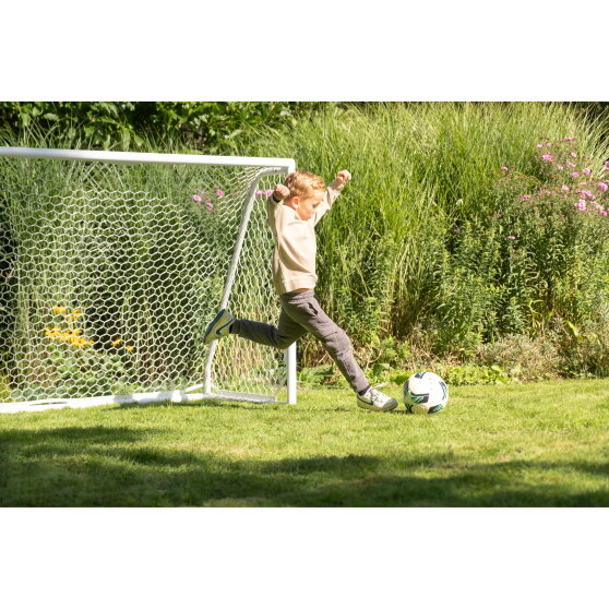 EXIT Scala aluminium football goal 180x120cm - white