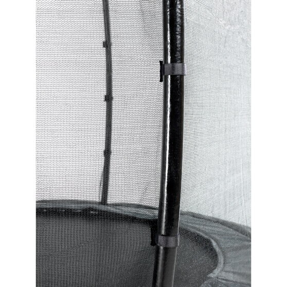 EXIT Elegant Premium trampoline ø253cm with Economy safetynet - black
