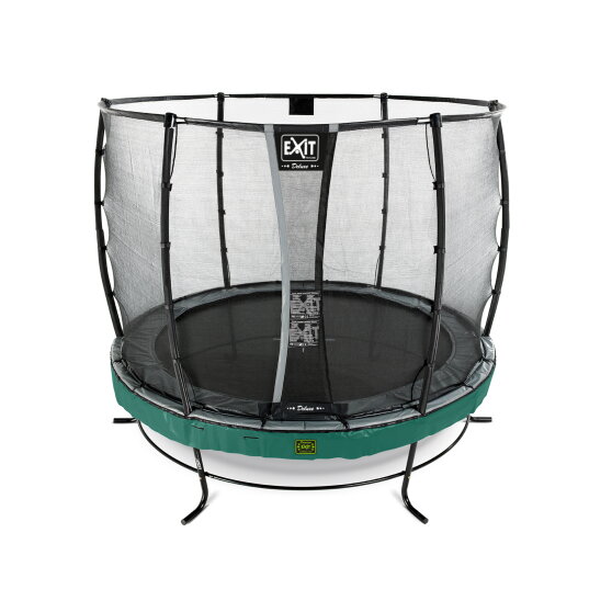 EXIT Elegant Premium trampoline complete set ø253cm - green