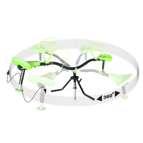 EXIT Spinner rotating seesaw