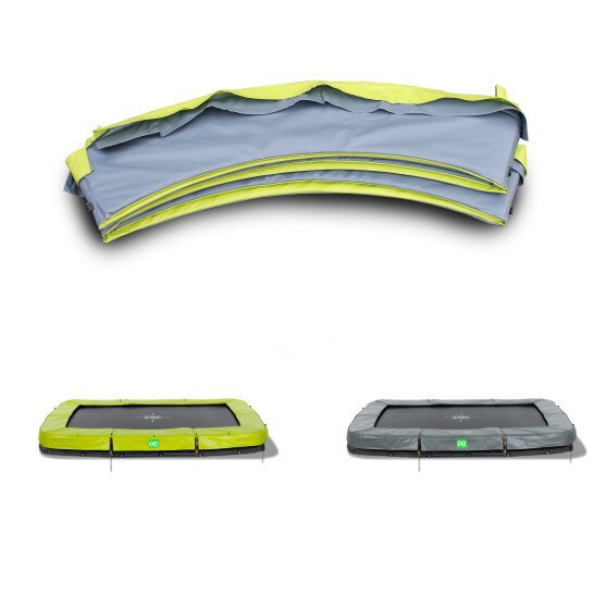 EXIT padding for Twist trampoline 214x305cm - green/grey