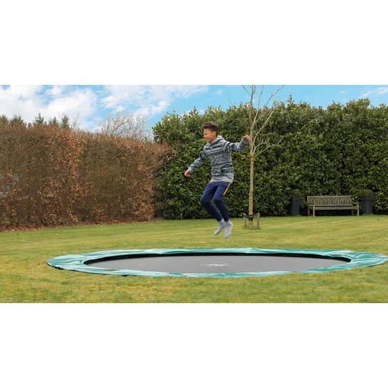 EXIT Supreme ground trampoline ø366cm - grey