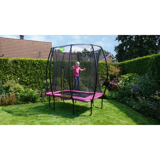 EXIT Silhouette trampoline 153x214cm - pink