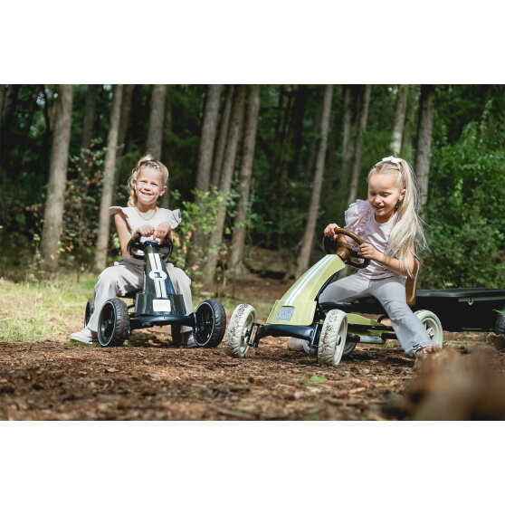 EXIT Foxy Pedal Go-Kart for kids green | pedal go-kart from 2 years