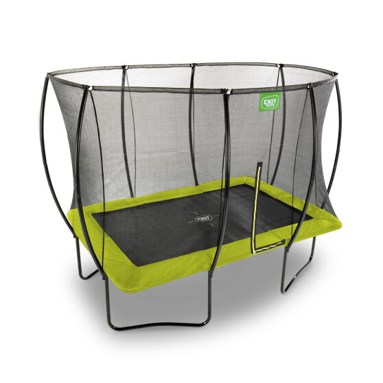 EXIT Silhouette trampoline 244x366cm - green