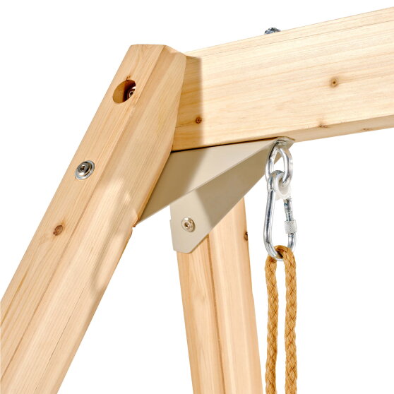 EXIT Silvi wooden swing wall mount