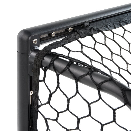EXIT Scala aluminium football goal 120x80cm - black