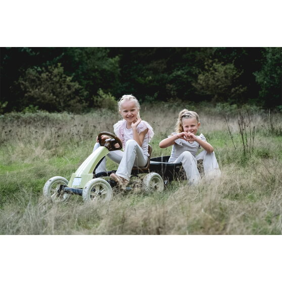 EXIT Foxy Pedal Go-Kart for kids green | pedal go-kart from 2 years
