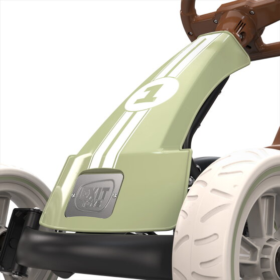 EXIT Foxy go-kart for kids green | pedal go-kart from 2 years
