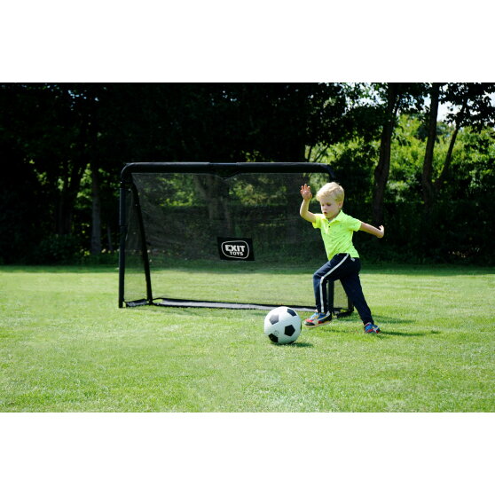 EXIT Maestro steel football goal 180x120cm - black