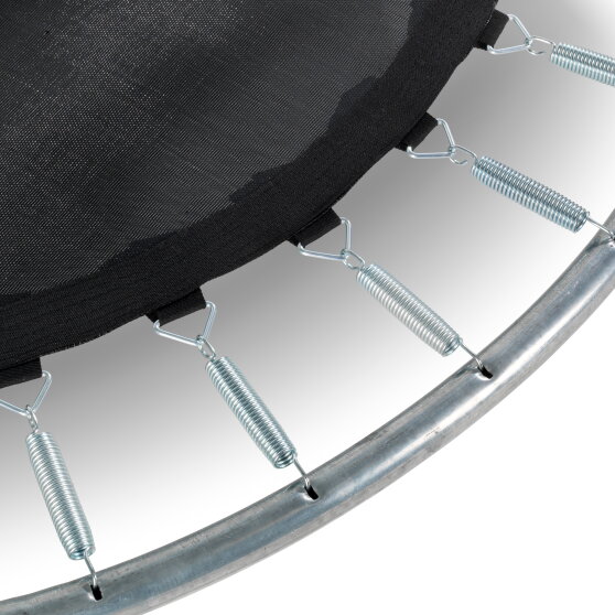 EXIT Silhouette ground sports trampoline ø305cm - black