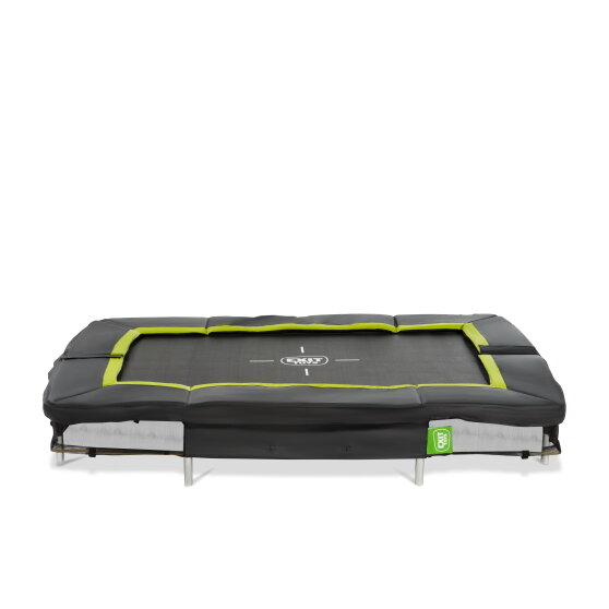 EXIT Silhouette ground sports trampoline 153x214cm - black