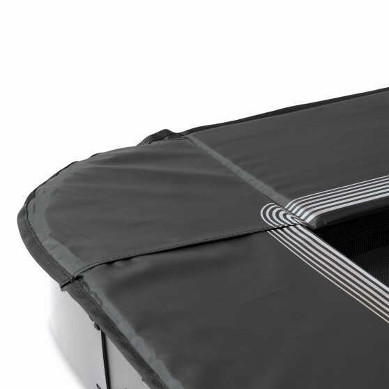 EXIT InTerra ground-level sports trampoline 244x366cm - black