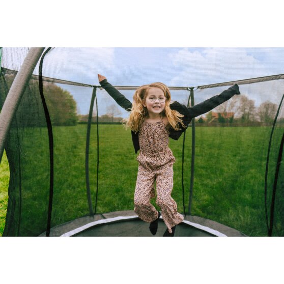 EXIT Black Edition ground trampoline ø244cm - black