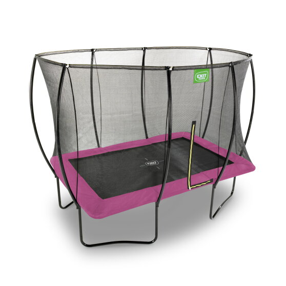 EXIT Silhouette trampoline 214x305cm - pink