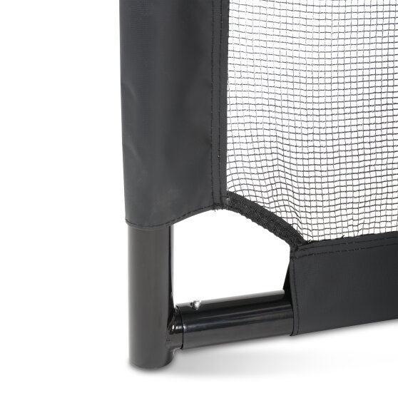 EXIT Coppa steel football goal 220x170cm - black