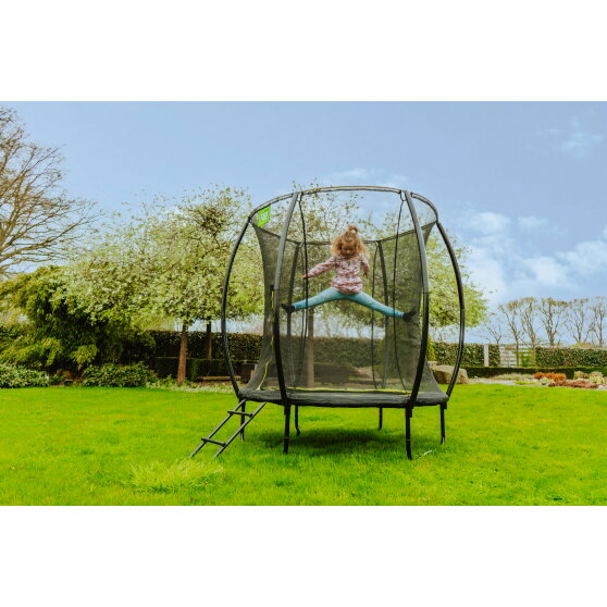 EXIT Silhouette trampoline ø183cm - green + free accessory kit