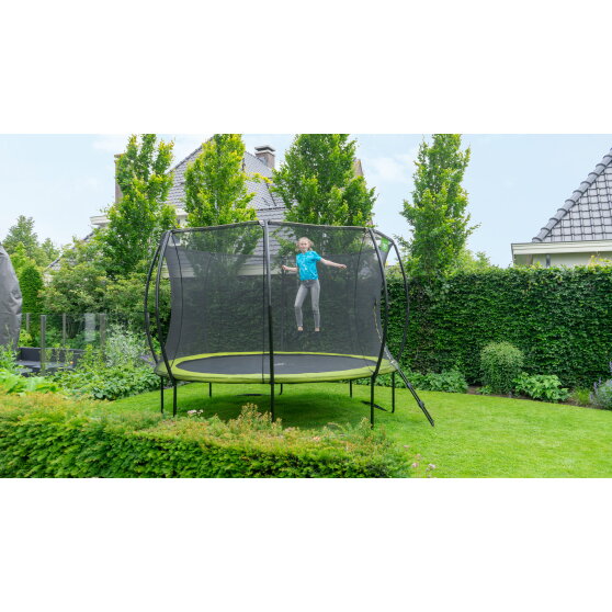 EXIT Silhouette trampoline ø244cm - green