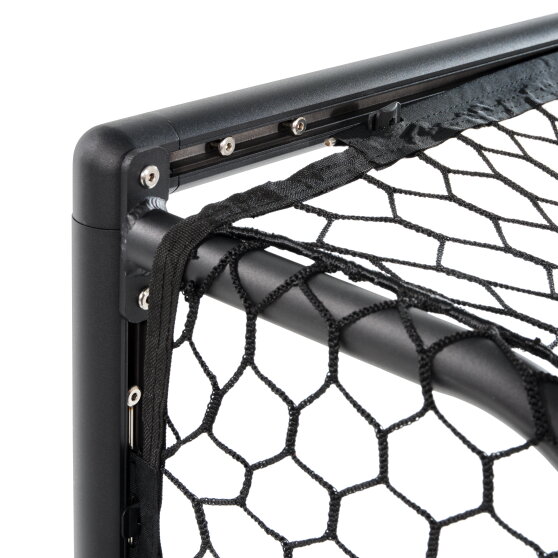 EXIT Scala aluminium football goal 120x80cm - black