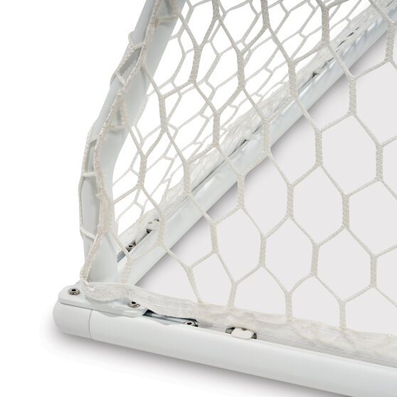 EXIT Scala aluminium football goal 120x80cm - white