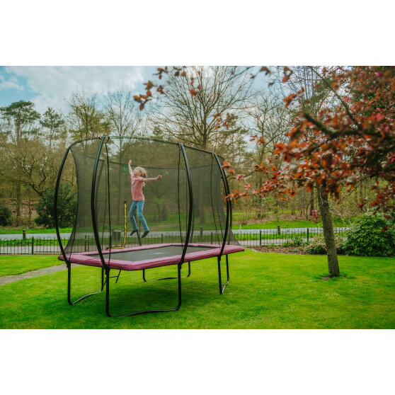 EXIT Silhouette trampoline 214x305cm - pink