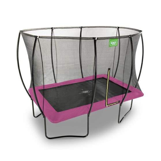EXIT Silhouette trampoline 244x366cm - pink