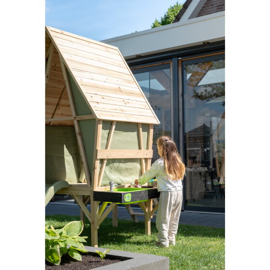 EXIT Yuki 350 playhouse with slide and mud kitchen