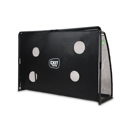 EXIT Finta steel football goal 300x200cm - black