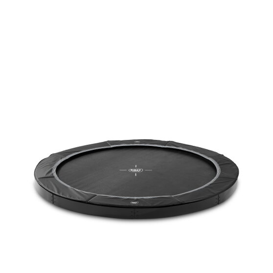 EXIT InTerra ground-level sports trampoline &oslash;305cm - black