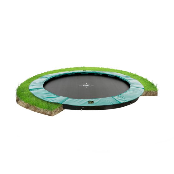 EXIT Supreme ground trampoline ø366cm - green