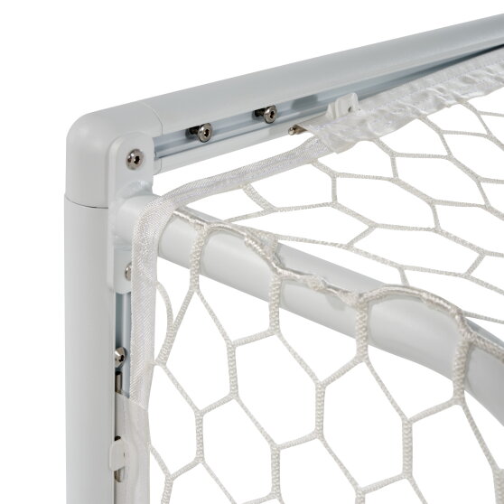 EXIT Scala aluminium football goal 120x80cm - white