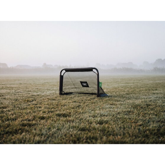 EXIT Pico steel football goal 90x60cm (set of 2) - black
