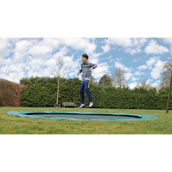 EXIT Supreme ground trampoline ø366cm - green