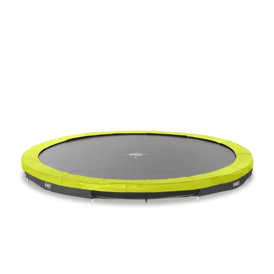 EXIT Silhouette ground trampoline ø366cm - green