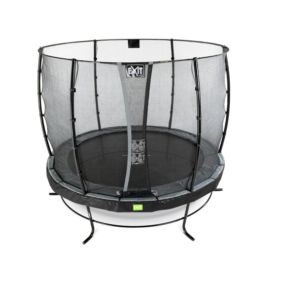 EXIT Elegant trampoline ø305cm with Economy safetynet - black