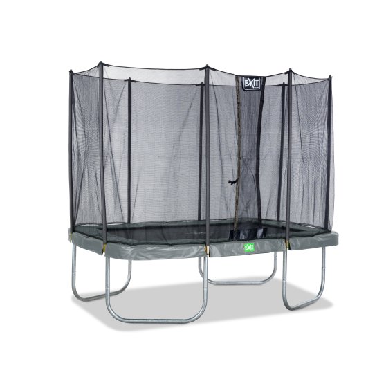 Twist trampoline 214x305cm - green/grey | EXIT Toys