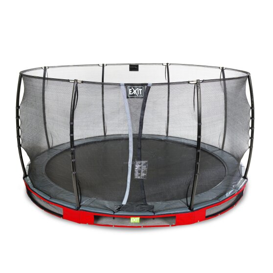 08.30.14.80-exit-elegant-premium-ground-trampoline-o427cm-with-economy-safety-net-red