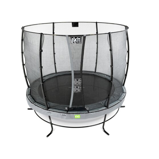 EXIT Elegant trampoline ø305cm with Economy safetynet - grey