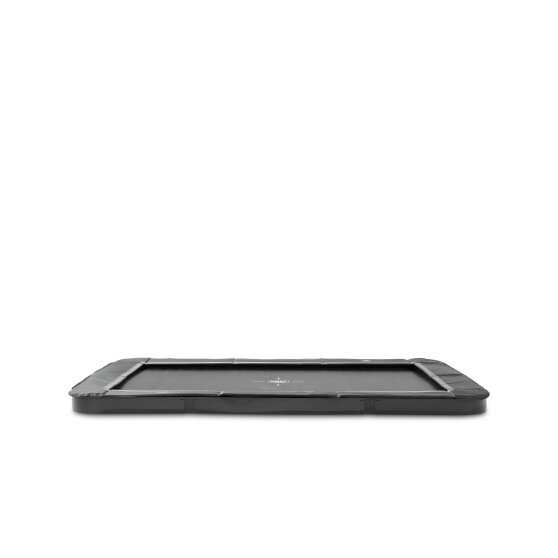 EXIT InTerra ground-level sports trampoline 214x305cm - black