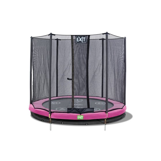 12.72.06.01-exit-twist-ground-trampoline-o183cm-with-safety-net-pink-grey